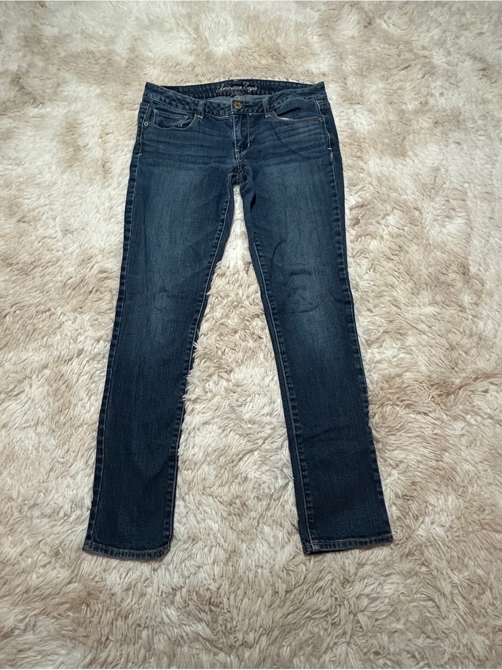 American Eagle Outfitters Dark Indigo Skinny Jeans